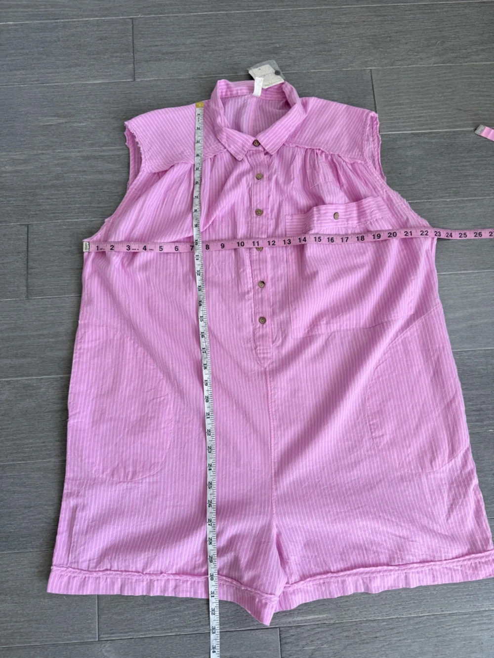 Free People Striped Jomo Romper by Intimately Lilac Combo XS NWT Pink Sleeveless - Picture 15 of 16